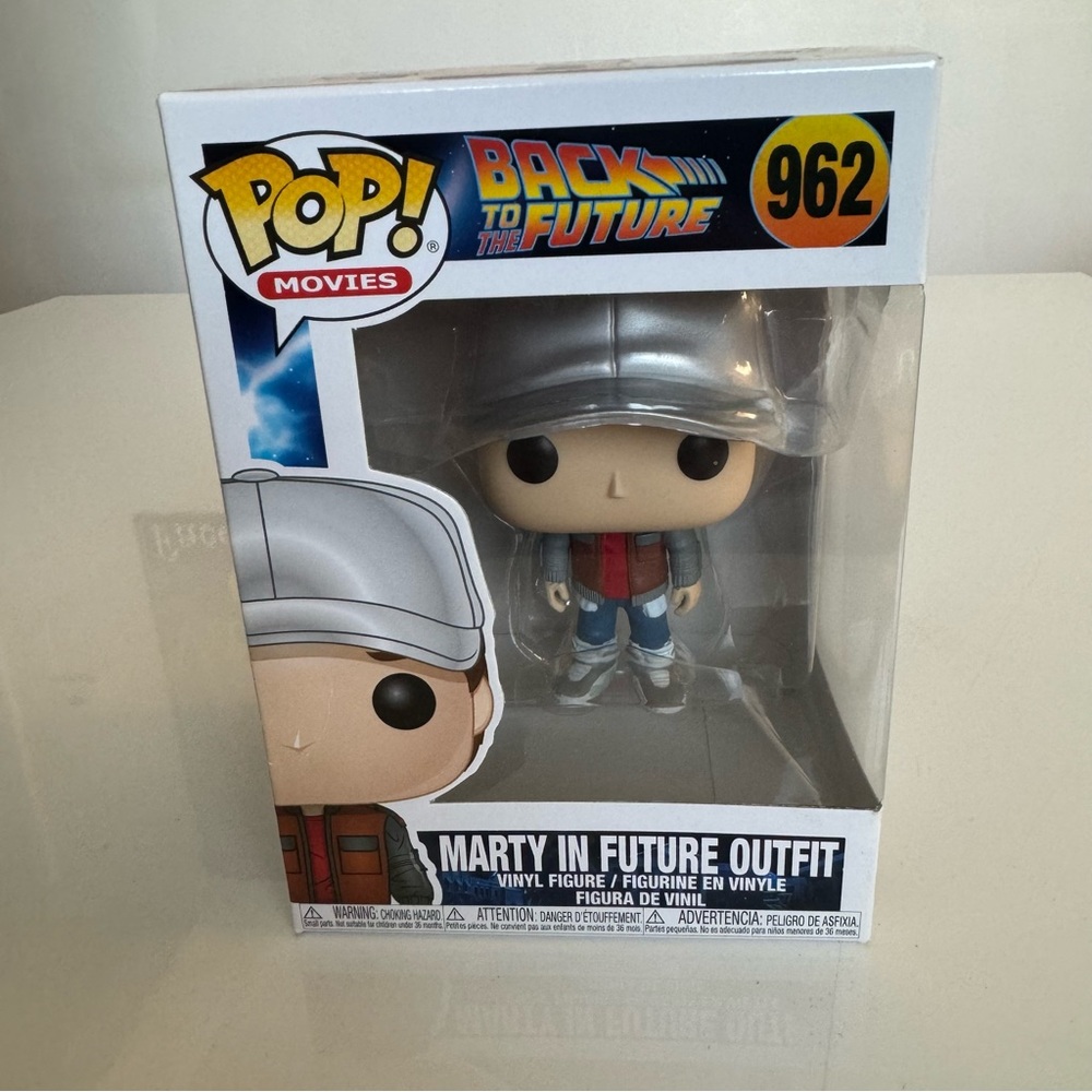 Funko Pop! #962 Marty In Future Outfit Back To The Future Movie Vinyl Figure